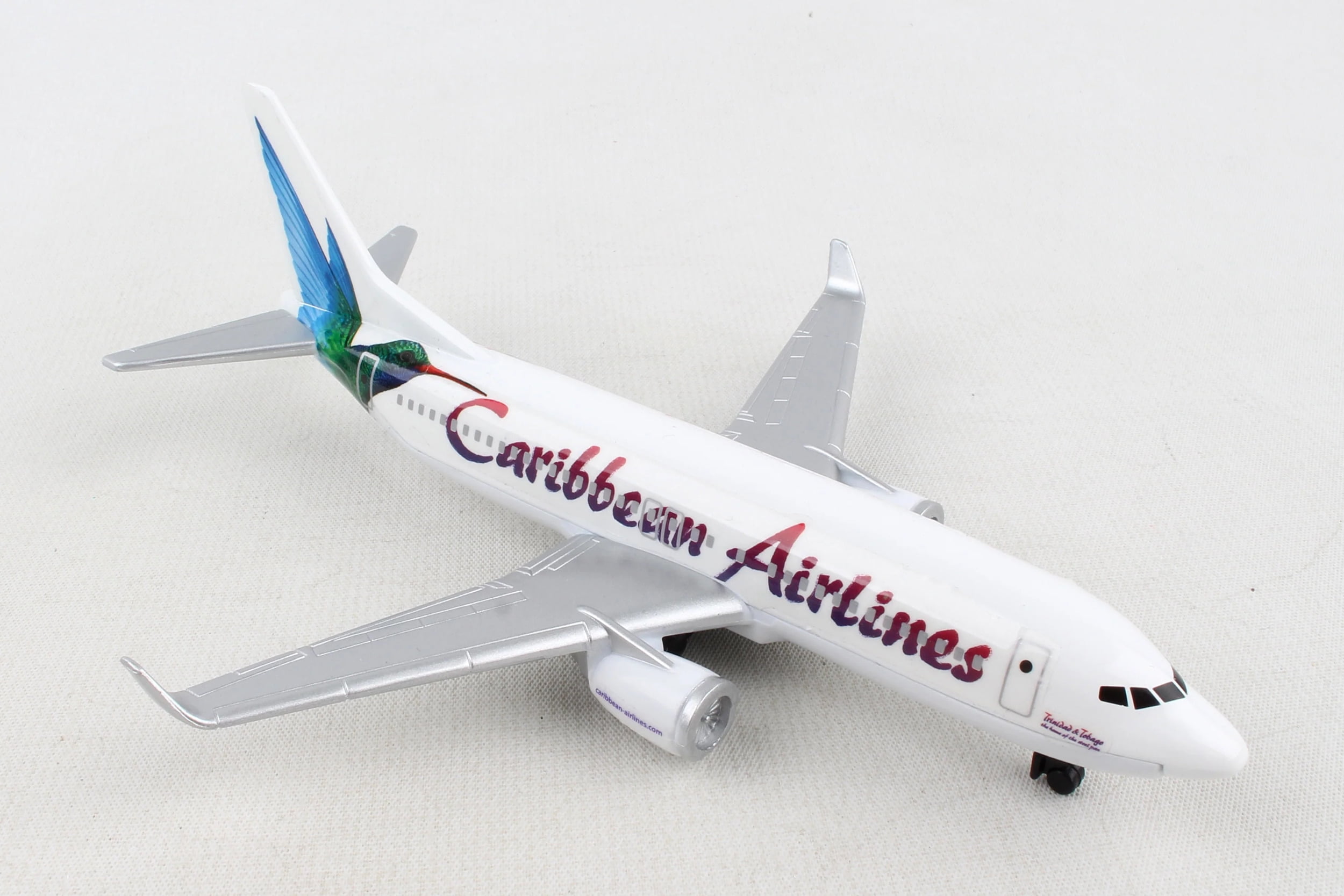 Model Airlines Airliner Plane Caribbean Realtoy RT0374 Single