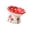 Slow food bowl, variant on AOOOWER Artistic Mushroom Shape Pet Slow Feeder Bowl Ceramic Food and Water Bowl for Dog