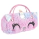 thumbnail image 3 of Kids Eyeglasses Case Portable Sunglasses Case Plush Unicorn Shape Soft 1Set, 3 of 5