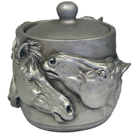 Intrepid International Sculpture Pot with Lid Fob