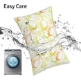 thumbnail image 6 of Honeii Lemon Potatoes Print Pillow Cases,Plush Throw Pillow Covers,Decorative Pillowcase for Sofa, Couch, Living Room-20"x30", 6 of 6