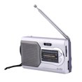 thumbnail image 4 of Mini radio, mini radio estéreo universal delgada AM/FM Radio portátil Características de vanguardia, 4 of 8