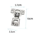 thumbnail image 2 of Soft Close Cabinet Hinges, Overlay Soft Close Hinge for Kitchen Cabinet Hinges, Self Closing Cabinet Hinges, 2 of 5