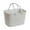 Gray, variant on Inerposs Portable Bath Basket, Plastic Storage Basket, Bathroom Organizer, Multipurpose Basket, Ideal for Home and Outdoor Use