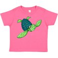thumbnail image 3 of Inktastic Sea Turtle with Swirls Boys or Girls Toddler T-Shirt, 3 of 5
