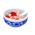 thumbnail image 2 of Dvkptbk Play House Popular China Style Simulation Food Crafts Large Bowls of Porridge with Wheats Kernels Children's Food Accessories Props Food Display Models Education, 2 of 6