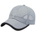 thumbnail image 2 of Breathable Mesh Running Baseball Cap for Men Women Full Ventilation Summer Hat, 2 of 8