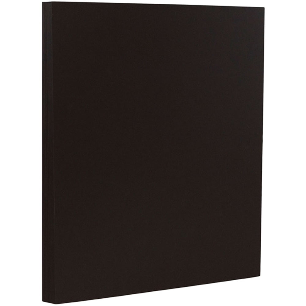 Download JAM Matte 32lb Paper, 8.5 x 11, Black Linen Recycled, 50 ...