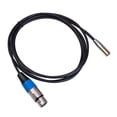 thumbnail image 1 of XLR Male to XLR Female to Patch Cable for BMPCC 4k Handheld 4K Camera 4k Video Help Audio Replacement Cable - 2m, 1 of 8