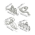 thumbnail image 4 of AWAYTR Metal Hair Clips for Women - Large Hair Clips Hair Claws Clips for Women and Girls Thick Hair Accessories, 4 of 9