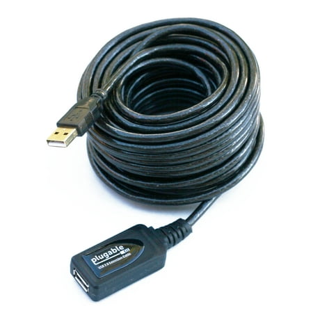 10m Usb - Plugable USB Extension Cable - USB 2.0, 33ft (10m)