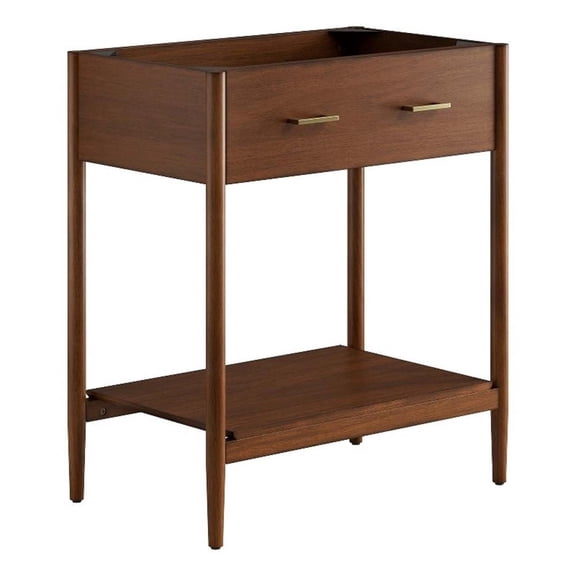 Zaire 30" Bathroom Vanity Cabinet (Sink Basin Not Included) in Walnut