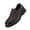 Dark Brown, variant on Men's Slip-On Dress Shoes Wide Width Casual Walking Shoes Business Leather Shoes for Men 14 Extra Wide