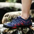 thumbnail image 7 of Mens Water Shoes Quick Dry Sneakers Beach Shoes Swimming Yoga Lightweight Sneakers Walking Beach Driving Blue 10 UK, 7 of 7