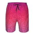 thumbnail image 3 of Vsdgher Light Purple Glitter Men's Beach Shorts, Surfing shorts, Swim trunks, Quick Dry Swim Trunks for Surfing Beach Fun -Small, 3 of 6