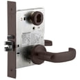 thumbnail image 2 of Schlage L9080J 17A 613 Grade 1 Storeroom Mortise Lock Schlage FSIC Less Core 17 Lever A Rose Dark Oxidized Satin Bronze Oil Rubbed Finish Field Reversible, 2 of 2