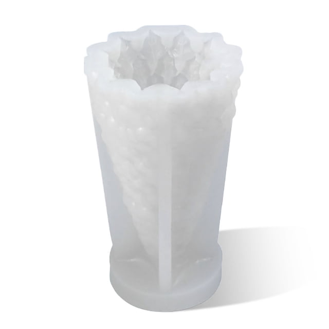 Vela aromática navideña Molde de silicona Velas Cubo Molde suave Cerámica Artesanía Festival Decoración DIY Suministros para manualidades Tipo 2 seitruly HA009043-02