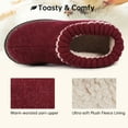 EverFoams Women's Comfy Memory Foam Bootie Slippers Winter House Shoes