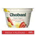 thumbnail image 3 of Yogurt griego Chobani Fresa Plátano 150 g, 3 of 5
