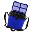 thumbnail image 3 of S SERENABLE ing Tackle Box Trunk Storage Box Portable Folding Handheld Multifunctional ing Tool Gear Hooks Lures Case Bucket Blue, 3 of 9