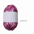 thumbnail image 5 of WINDLAND 43.74yd Metallic Tshirt Yarn Fabric Cloth Knitting Yarn for Handmade Bag Purse, 5 of 20