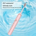 thumbnail image 5 of Scnor Electric Toothbrush for Adult - Whitening Sonic Toothbrush with 4 Brush Heads Soft,6 Modes,Smart Timer,Waterproof Cepillo De Dientes El茅ctrico Recargable, 5 of 8