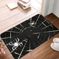thumbnail image 4 of Pofeuu Spiders On The Web Print Flannel Doormats Rug16"x24"Rug Washable Doormats Indoor Outdoor Rugs for Layered Front Door Mats, Porch, Kitchen, Entryway, 4 of 7