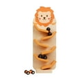 thumbnail image 3 of Kokiya Wooden Car Ramp Toy Zig Car Slide for Kindergarten 1 Year Old Boys Girls Lion pattern, 3 of 9