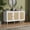 White, variant on Rattan Buffet Cabinet with Storage,47" Sideboard Cabinet with 4 Doors&Adjustable Shelves,Farmhouse Coffee Bar Station,Modern Wood Cupboard for Kitchen,Livingroom