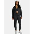 thumbnail image 2 of Athletic Works Women's and Women's Plus ButterCore Zip Up Hoodie, Sizes XS-4X, 2 of 6
