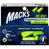 Mack's Hi Viz Corded Foam Shooting Ear Plugs, 2 Pair