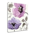thumbnail image 2 of Tangletown Fine Art Floral Waltz Plum I by Pela Studio Poster Frame - 20 x 20 x 1.5 in., 2 of 2