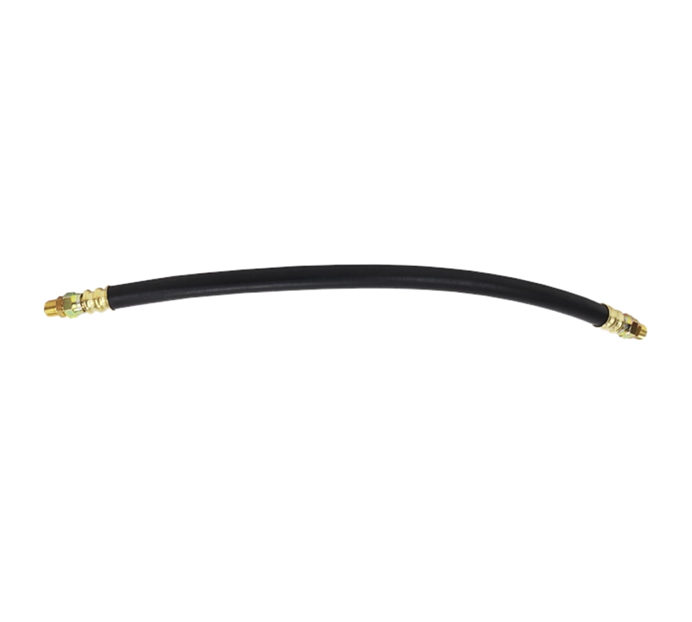 Air Brake Hose Assembly 22" x 3/8"-18 for Semi Trucks | 1/2" ID 3/8" NPT 225 PSI 2 Swivel DOT FMVSS106 SAE J1402 | Replaces 16722 148522 32605-022 452222 6450-452222 PM16-722 SNV452222