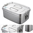 thumbnail image 2 of Stainless Steel Lunch Container Silver 1Pcs 7.07x5.11x3.34in, 2 of 5