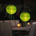 thumbnail image 3 of Linterna solar LED de 12 pulgadas, impermeable, para colgar al aire libre, luz de globo (verde) Tmvgtek Iluminación del hogar multifuncional, 3 of 9