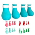 thumbnail image 7 of Kripyery 4Pcs Cat Claw Cover Soft Anti-Scratch Silicone Pet Cat Kitten Bath Paw Cover Boot Pet Supplies, 7 of 7