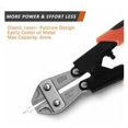 thumbnail image 4 of Bolt Cutter, 215mm Cr-V Bolt Cutter for Wire, Cable, Chain, Wire Mesh, Spring Loaded with Comfortable Soft Rubber Grip, 4 of 5