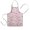 Pink Christmas Tree-1, variant on Pink Christmas Tree Pattern Kids Aprons for Girls and Boys,Adjustable Neck Strap Toddler Aprons for Kids Cooking Baking