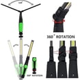 thumbnail image 4 of Luz de trabajo LED recargable con imán y rotación USB plegable de 360 ​​grados, lámpara de inspección LED recargable, lámpara de inspección para taller en casa exterior, 4 of 5