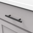 thumbnail image 3 of Hickory Hardware HH075594-MB 96 mm Barre Pull&44; Noir Mat, 3 of 3