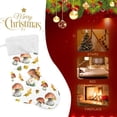 thumbnail image 2 of SKYSONIC Mushroom Christmas Stocking Personalized Large Candy Stocking Hanging Gift Xmas Stockings Decoration for Family Holiday Party Ornaments Decor Fireplace, 2 of 7
