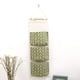 thumbnail image 4 of Bolsa de almacenamiento para colgar en la pared, organizador de armario impermeable sobre la puerta, bolsillo colgante de lino, bolsillos anchos para dormitorio, 3 uds., 4 of 5