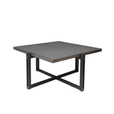 Dakota Coffee Table With Square Metal Top From Walmart Accuweather Shop