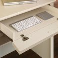 thumbnail image 2 of Sauder® Harbor View Collection Computer Desk, Antiqued White, 401685, 2 of 4