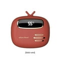 thumbnail image 4 of Ounissouiy Calentador de manos de invierno de 5000 mah, calentador eléctrico recargable, dispositivo de calefacción con Control de temperatura de 3 modos, Suministros térmicos Rojo Ounissouiy HA071536-02, 4 of 6