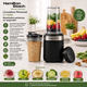 thumbnail image 3 of Licuadora Personal Hamilton Beach Kitchen Collection con 2 Vasos Blend & Go de 414 ml y 250W, 3 of 10