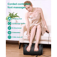 thumbnail image 2 of LAOBEN Shiatsu Foot Massager with Heat, Electric Kneading Foot Massager Machine, Gifts for Women Men Mom(Black), 2 of 5