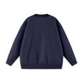 thumbnail image 5 of MOJOGO Valentines Sweater for Women Graphic Long Sleeve Crewneck Sweaters Trendy Fall Spring Tops for Her Navy XL, 5 of 6