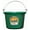 Green, variant on Fortex-Fortiflex N4008R Utility Pail, 8 qt Volume, Fortalloy Rubber Polymer, Red
