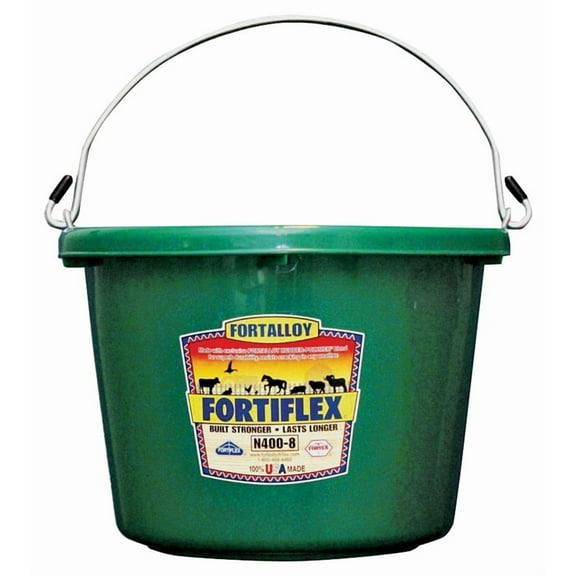 Fortex/Fortiflex N4008GR Utility Pails 8Qt - Green